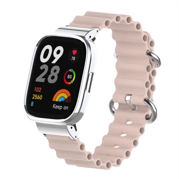PASEK BRANSOLETA DO REDMI WATCH 3 - PINK SAND