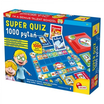 I'm Genius Super Quiz 1000 Pytań 56477 LISCIANI