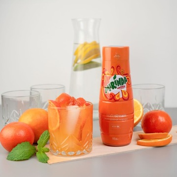 2x сиропа-концентрата для карбонизатора воды SodaStream Mirinda Pepsi, сок 440 мл