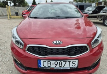Kia Ceed II Hatchback 5d Facelifting 1.4 DOHC 100KM 2017 Kia Ceed Super przebieg Super stan Zarejestrowany 1.4 Benzyna 99KM, zdjęcie 4