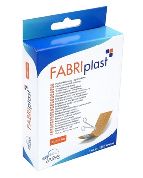 Plaster tkaninowy z opatrunkiem 8 cm x 1m