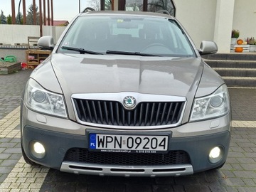 Skoda Octavia II Scout 1.8 TSI 160KM 2011 SKODA OCTAVIA SCOUT 4X4 1.8 TSI LED LIFT XENON