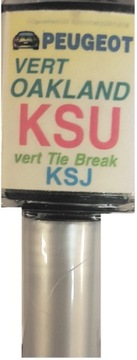 CITROEN PEUGEOT KSU VERT OACKLAND LAKIER SAMOCHODOWY ZAPRAWKA DO RYS 10 ML