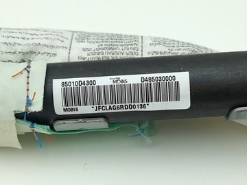 KIA OPTIMA 2016 LEVÝ STRANA ZÁVĚS AIRBAG