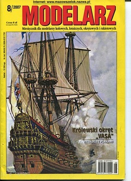 Modelarz 8/2007 Bleriot XI La Manche, Vasa, Wicherek 10
