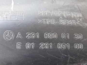PODBĚH PŘEDNÍ LEVÉ MERCEDES SL R231 W231