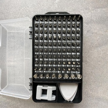 НАБОР ОТВЕРТОК И БИТ, 115 ЭЛЕМЕНТОВ