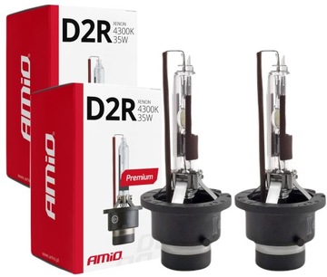 2x D2R ŻARNIKI XENON 4300K HOMOLOGACJA PREMIUM