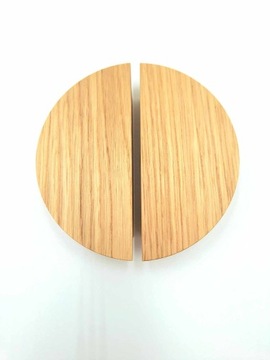 ДЕРЕВЯННАЯ МЕБЕЛЬНАЯ РУЧКА ПОЛУКРУГА, МАССИВ ДУБА, 10 СМ КАЧЕСТВА! РЕЖИССЕР !