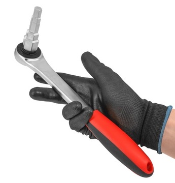 СТУПЕНЧАТЫЙ КЛЮЧ ДЛЯ ВИНТОВЫХ СОЕДИНЕНИЙ РАДИАТОРА С ТРЕЩОТКОЙ 1/2