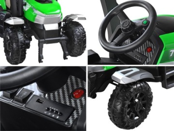 Большой трактор с прицепом 4x4+ фонарь с дистанционным управлением PA0266 ZI