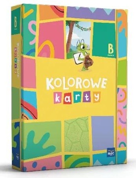 Kolorowe karty. Poziom B Pięciolatek Pakiet MAC