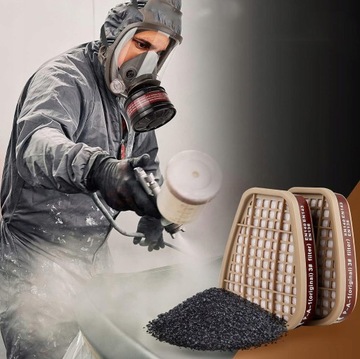 ПОЛНОЛИЦЕВАЯ МАСКА, ХИМИЧЕСКИЙ РЕСПИРАТОР, ГАЗОВЫЙ ЗАЩИТНИК