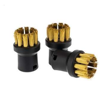 3x SZCZOTECZKI MOSIĘŻNE DO PAROWNICY KARCHER SC 1 2 3 4 5 szczoteczka PUREY