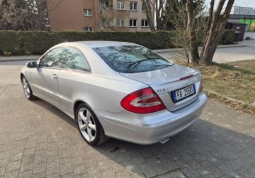 Mercedes CLK W209 Coupe C209 3.2 V6 (320) 218KM 2002 Mercedes-Benz CLK 3.2b skora automat BEZ RDZY Import Wlochy 3.2 Benzyna, zdjęcie 4