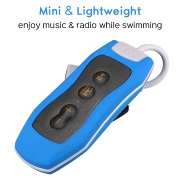 Waterproof Swimming Mp3 Player Radio With Earphone
