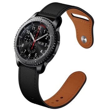 PASEK SKÓRZANY do SAMSUNG GEAR S3/GALAXY WATCH 46