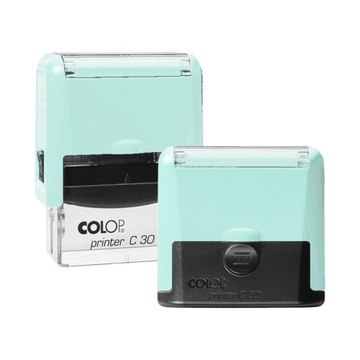 Pieczątka Colop Printer Compact 30 PRO - PASTELOWY ZIELONY + GUMKA GRATIS