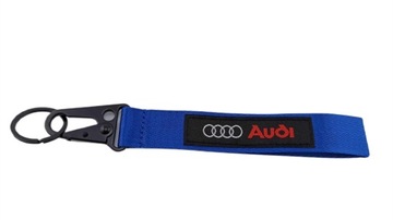 AUDI SMYCZ SMYCZKA DO KLUCZY BRELOK BRELOCZEK NIEBIESKA