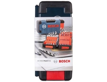 НАБОР из 18 сверл BOSCH HSS POINTTEQ по стали