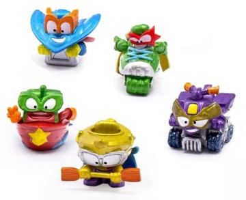SUPERTHINGS SUPER ZINGS THINGS 10 SERIA PUSZKA EXTREME RIDERS FIGURKI