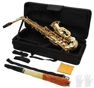 АЛЬТО-САКСОФОН MEMPHIS MSA-100G - НАБОР + ТРОСТЫ