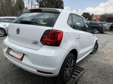 Volkswagen Polo V Hatchback 3d Facelifting 1.2 TSI BlueMotion Technology 90KM 2017 Volkswagen Polo Lift. Klimatyzacji. Serwisowany, zdjęcie 5