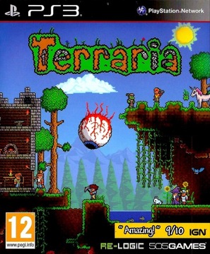 игра для детей PS3 TERRARIA Коп. Драться. Исследуйте.Стройте. РАСКРОЙТЕ СВОЕ ТВОРЧЕСТВО
