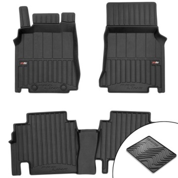 3D gumové koberce Mercedes-Benz Vaneo W414 2001-2005 podložka bonus