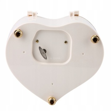 БАЛЕТНОЕ ПЛАТЬЕ МУЗЫКАЛЬНАЯ ШКАТУЛКА В ФОРМЕ СЕРДЦА