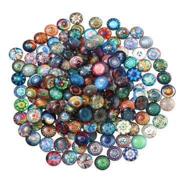Mozaika dostaw Szklane kamyki do wazonów Cabochons