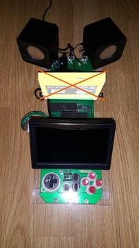 Приставка Pegasus на чипах, с экраном и джойпадом (типа mt777dx или iq502)