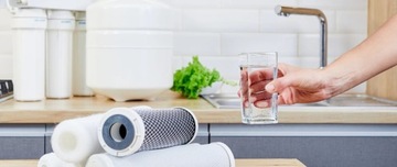 Filtr do wody RO8 odwrócona osmoza 75gpd 2w1 +bioceramik +wkłady na 1 rok