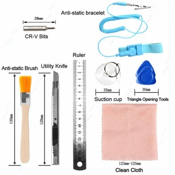 Precision Set Repair Tool Kit for Cell Phone Tablet PC Laptop