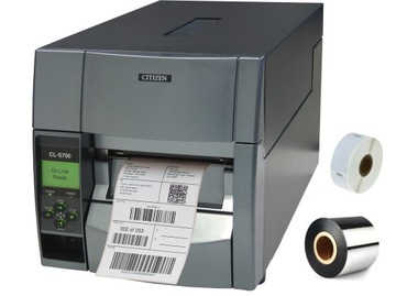 Drukarka etykiet Citizen CL-S700 USB ethernet termotransferowa i termiczna