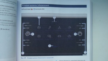 VW Touran II 2015 - Руководство на польском языке для VW Touran 2023 года, красочное!