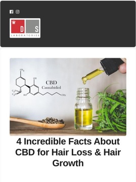 Шампунь Revita.CBD устраняет воспаления.