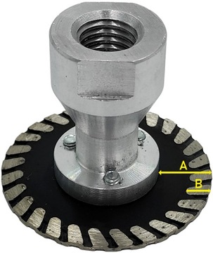 АЛМАЗНЫЙ ДИСК для РЕЗКИ плитки 50мм х М14, керамогранита, глазури, клея PRO