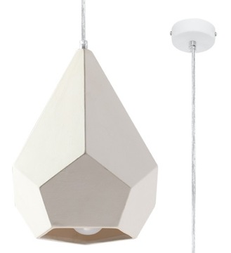SOLLUX STYLOWA LAMPA WISZĄCA CERAMICZNA PAVLUS