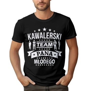 KOSZULKA NA WIECZÓR KAWALERSKI TEAM PANA MŁODEGO | XXL