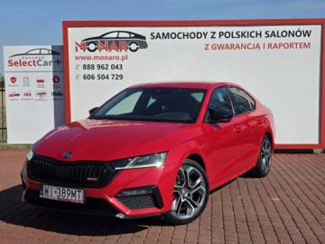 Skoda Octavia IV RS Liftback 2.0 TSI 245KM 2023 Skoda Octavia RS Challenge +Pakiety 2.0 TSI 245KM DSG Salon Polska FV 23%, zdjęcie 39