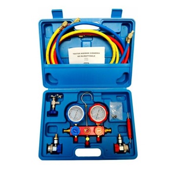 S-AC134A КОМПЛЕКТ ДЛЯ ПРОВЕРКИ УТЕЧЕК И ЗАПРАВКИ ТЕСТЕРА КОНДИЦИОНЕРА ВОЗДУХА