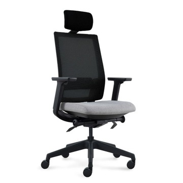 Ergonomiczny fotel biurowy zdrowy kręgosłup ergo