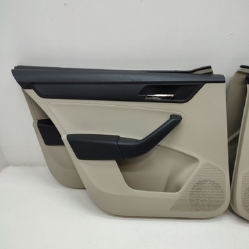 SKODA KAROQ ОБИВКА, КОМПЛЕКТ ДВЕРЕЙ