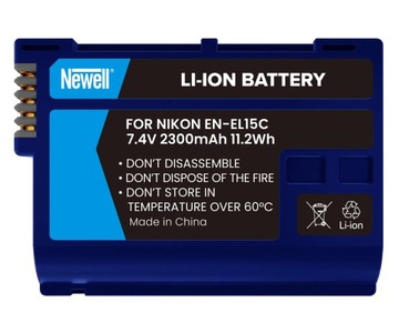 BATERIA AKUMULATOR NEWELL SUPRACELL do NIKON Z6 II 2 Z7 II 2 Z5 2300MAH