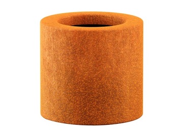 Donica metalowa - Corten CIRCULO 1 30x30