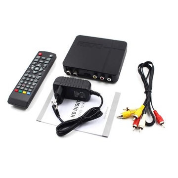 Декодер наземного телевидения, тюнер DVB-T2 MPEG4 HDMI USB CVBS CHINCH