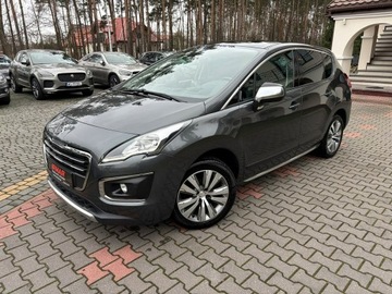 Peugeot 3008 I Crossover Facelifting 1.6 BlueHDi 120KM 2016 Peugeot 3008 1.6 HDI 120 KM Półskóry Panorama, zdjęcie 3