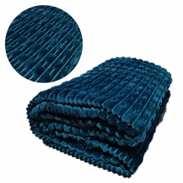 Miękki koc narzuta pled MIKROFIBRA 160x200 duży wybór kolorów