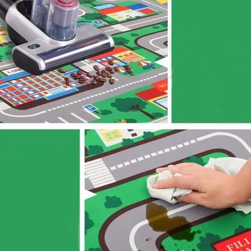 ДЕТСКИЙ КОВЕР УЛИЧНЫЙ ГОРОД С УЛИЦАМИ И ДОРОГАМИ ДЛЯ МАЛЬЧИКОВ ДЛЯ АВТОМОБИЛЕЙ 100х160